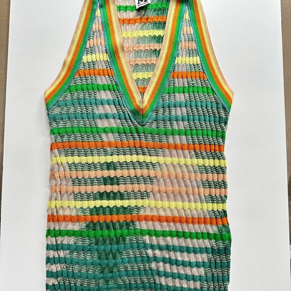 M Missoni  Twin Set, Cardigan, Sweater, Top Size 42, Green, Orange, Yellow - Picture 7 of 15